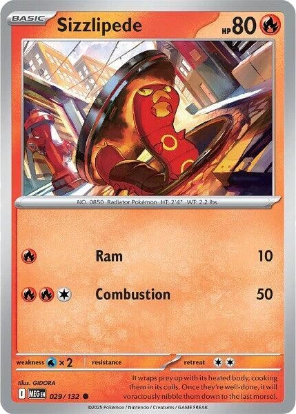 Sizzlipede