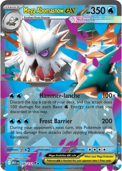 Mega Abomasnow ex
