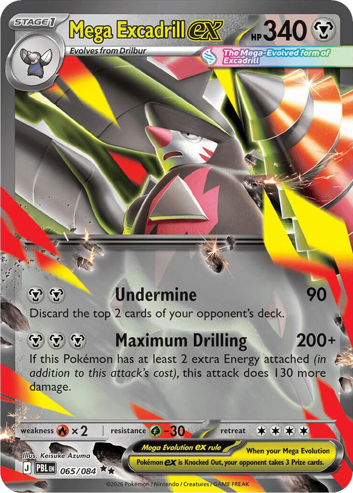 Mega Excadrill ex