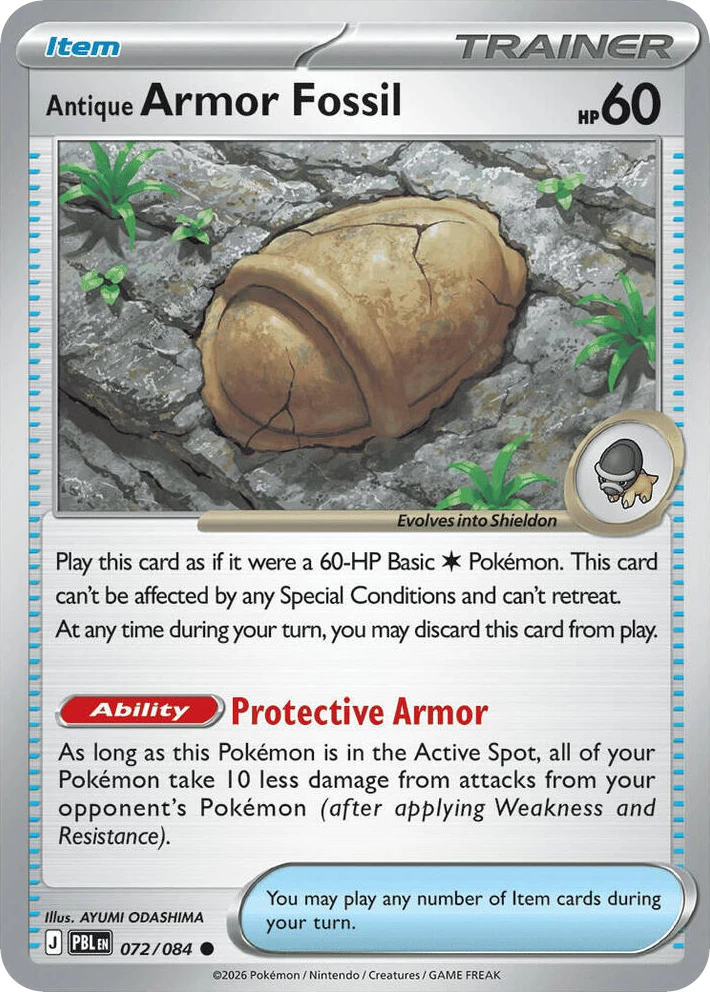Antique Armor Fossil