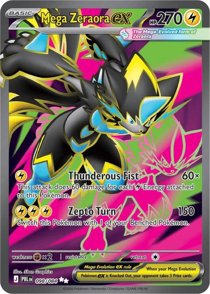Mega Zeraora ex