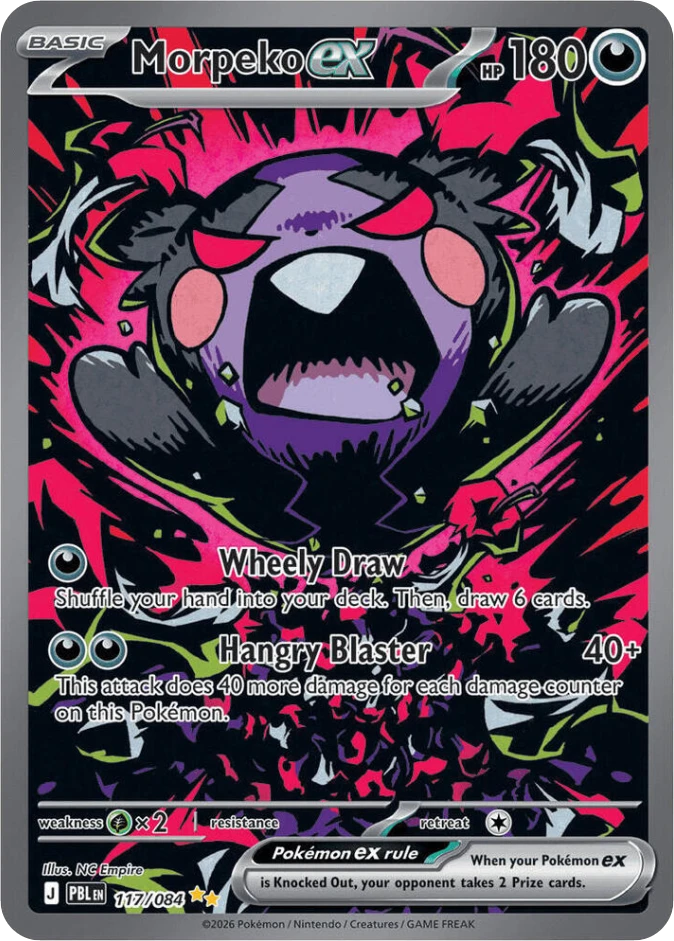 Morpeko ex 117/084 Pitch Black Master Set