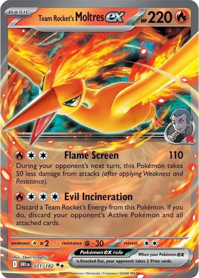 Team Rocket's Moltres ex