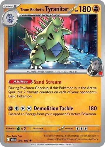 Team Rocket's Tyranitar