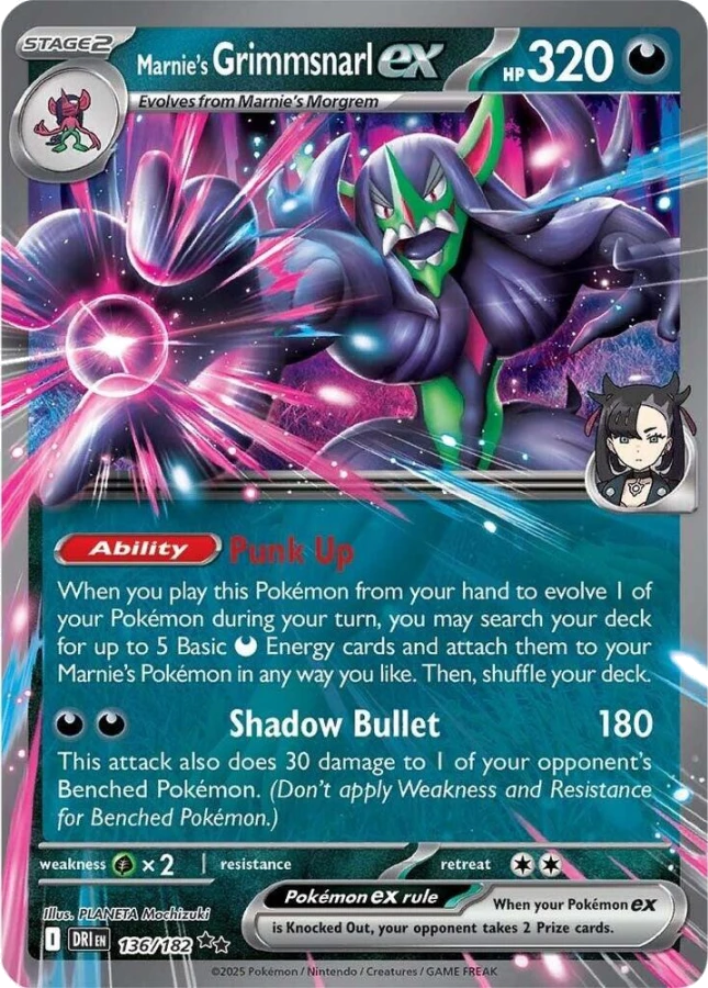 Marnie's Grimmsnarl ex