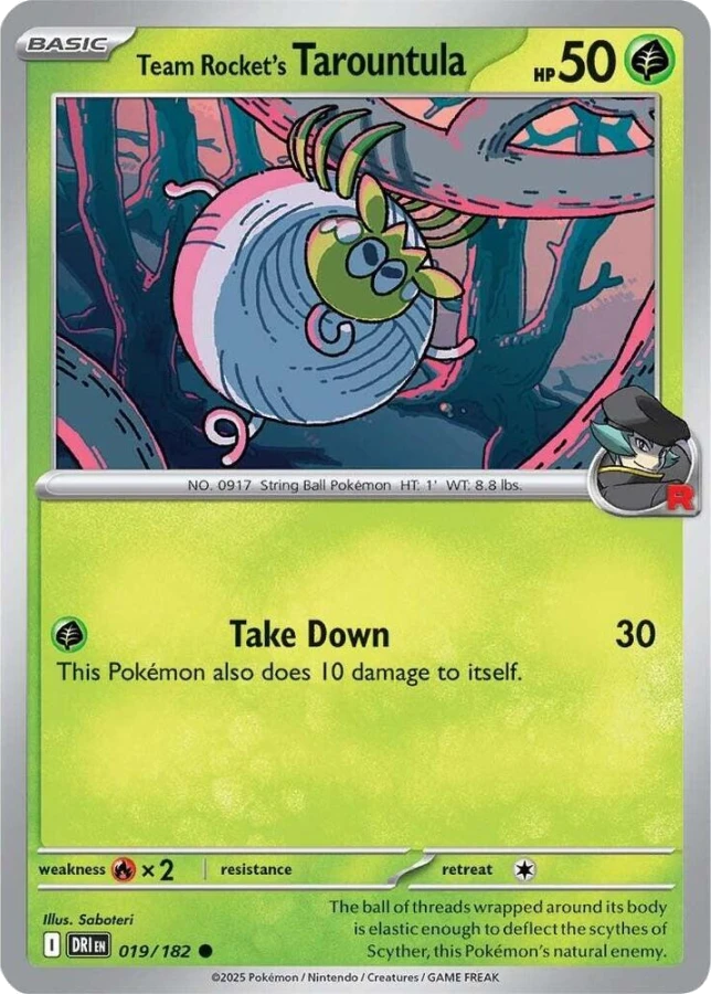 Team Rocket's Tarountula