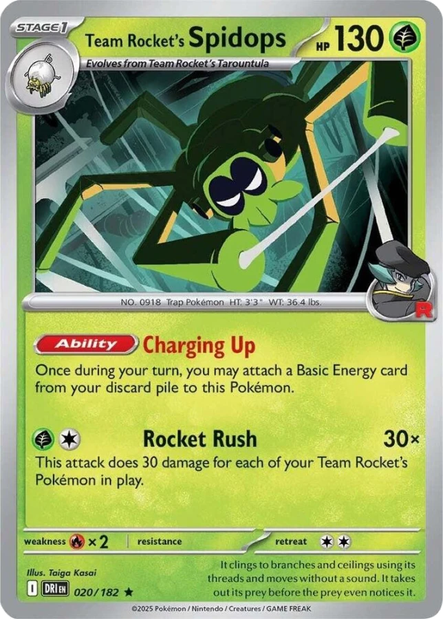 Team Rocket's Spidops