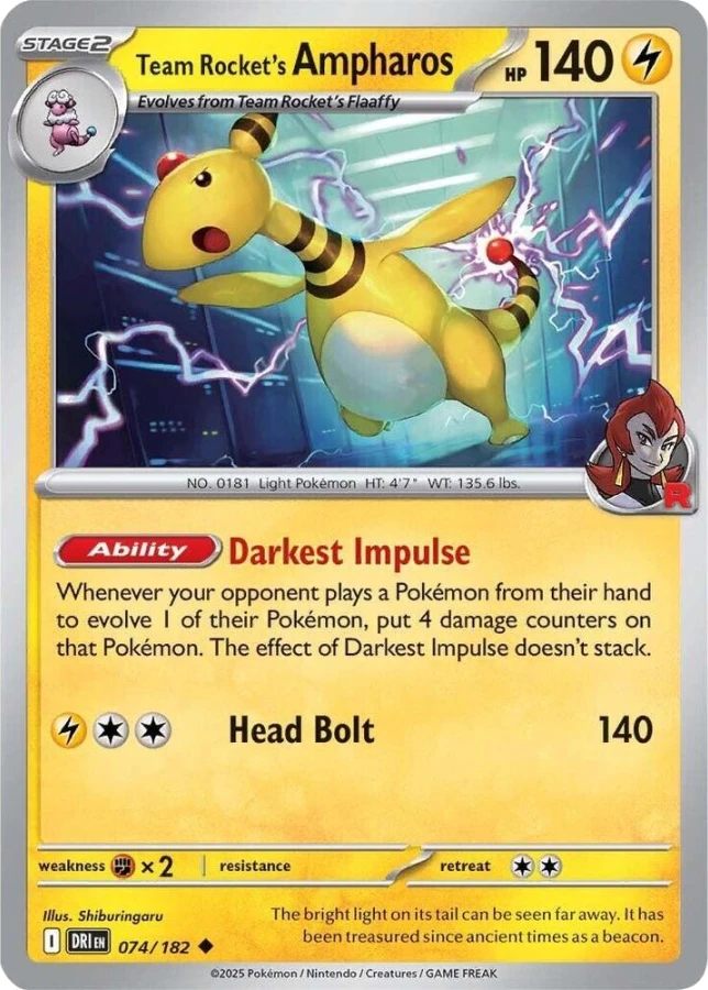 Team Rocket's Ampharos