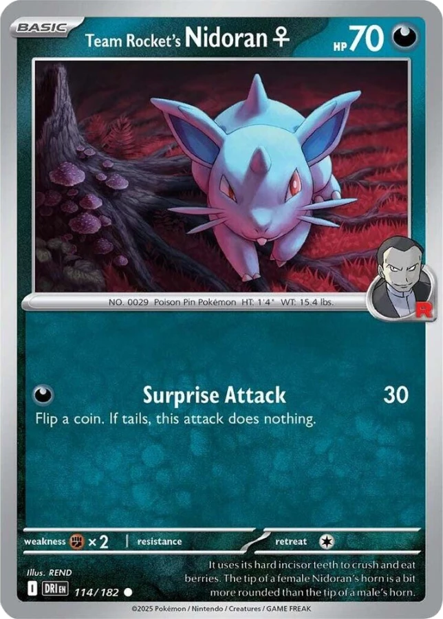 Team Rocket's Nidoran