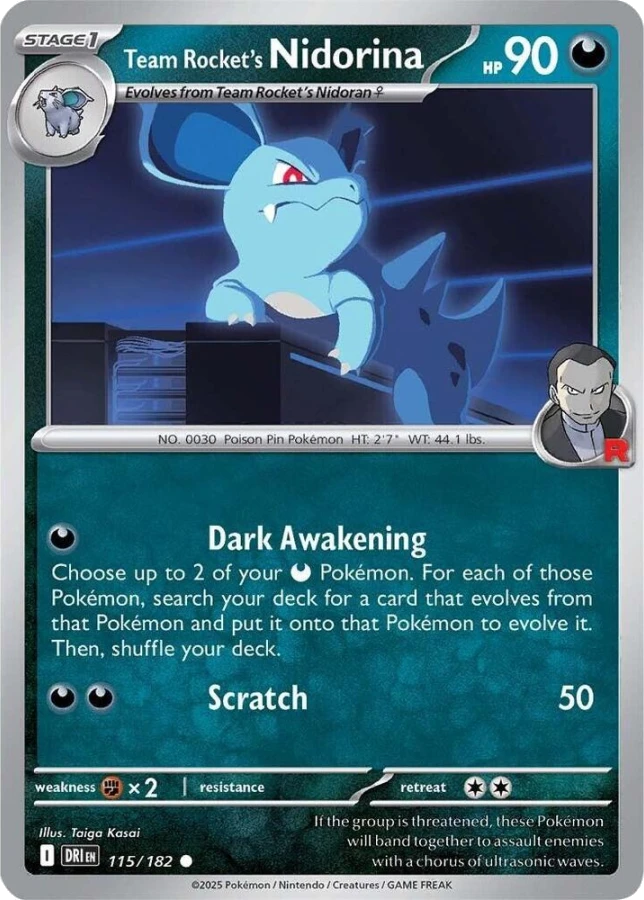 Team Rocket's Nidorina