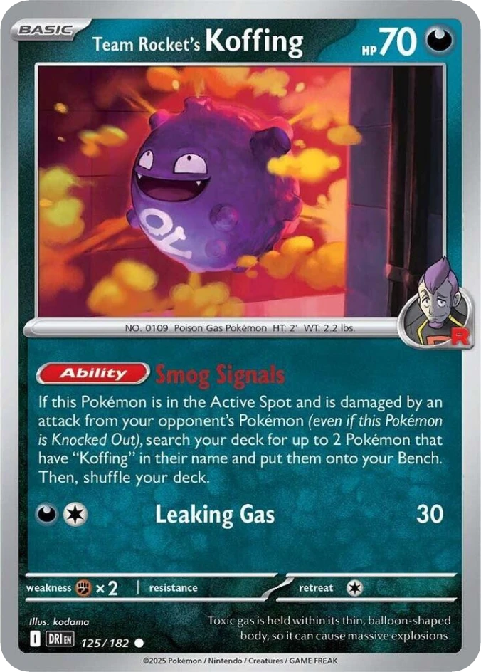 Team Rocket's Koffing