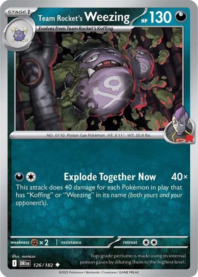 Team Rocket's Weezing