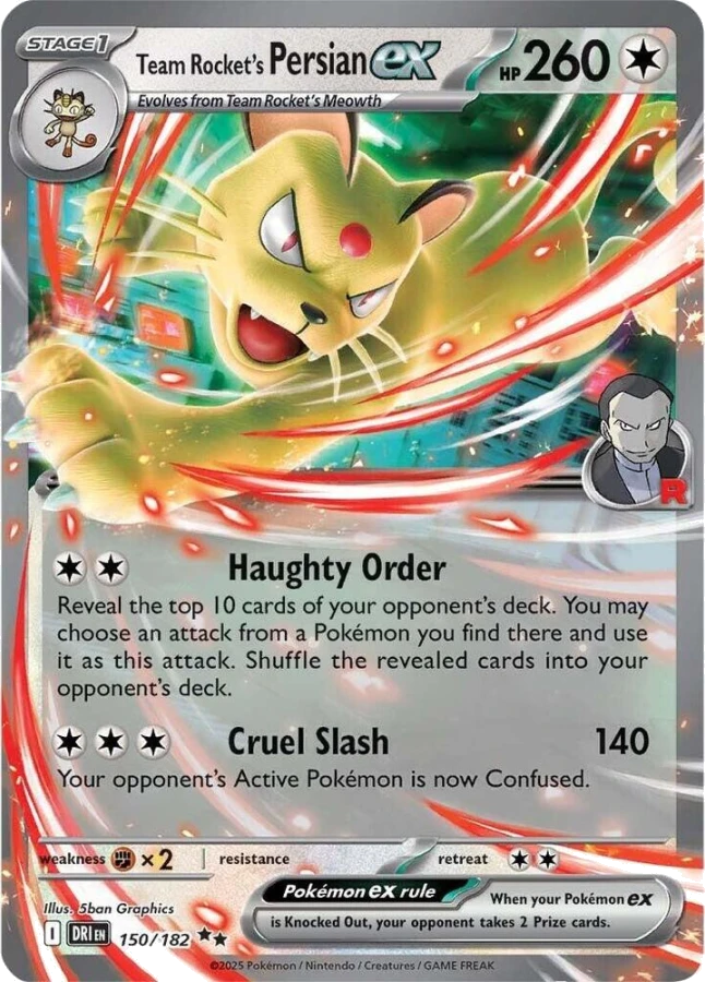 Team Rocket's Persian ex