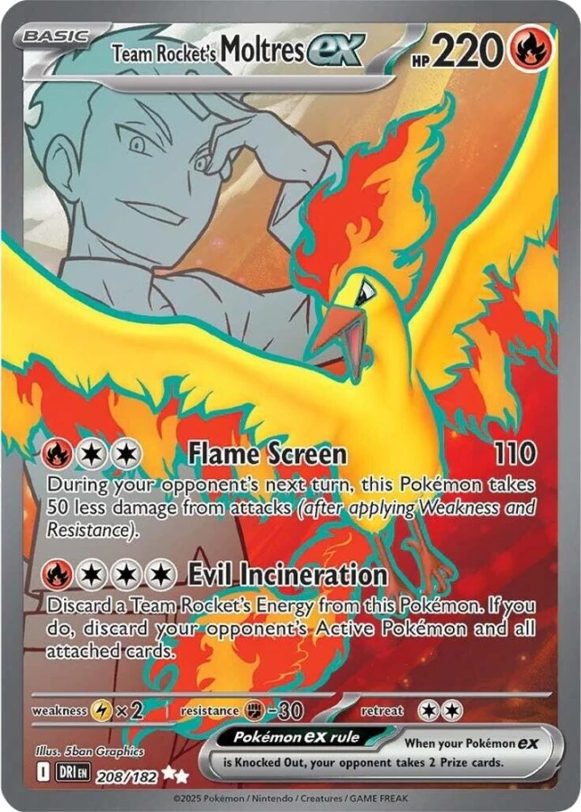 Team Rocket's Moltres ex
