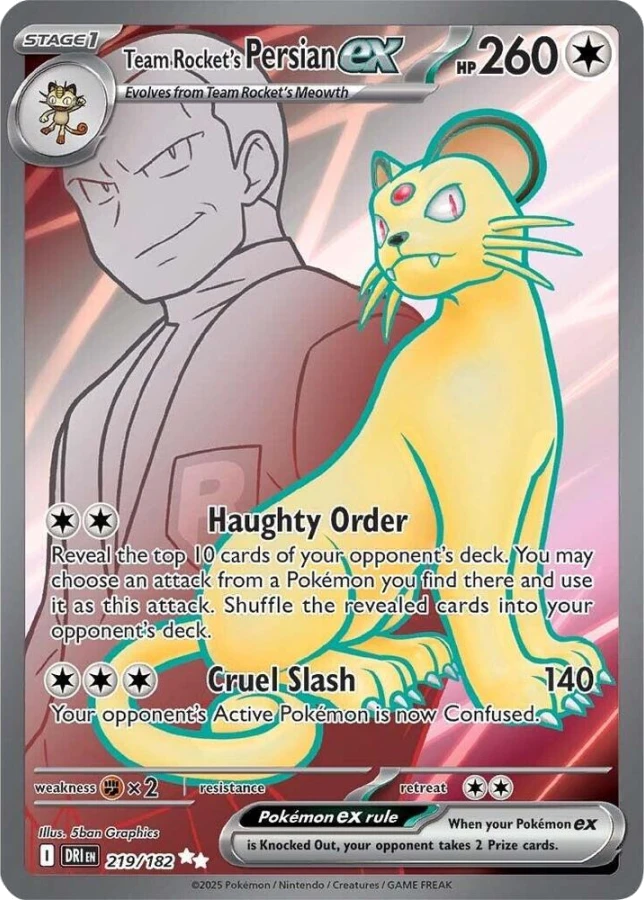 Team Rocket's Persian ex