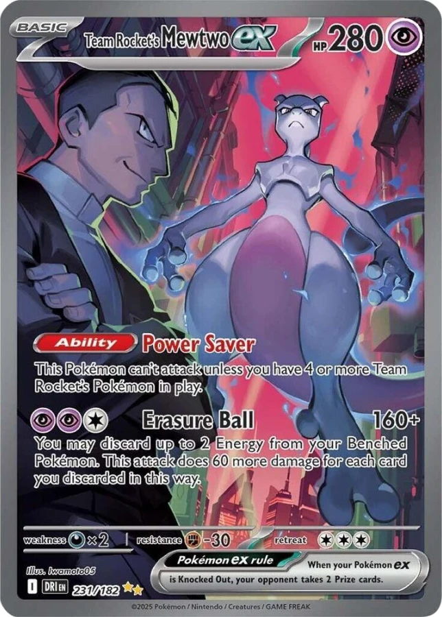 Team Rocket's Mewtwo ex