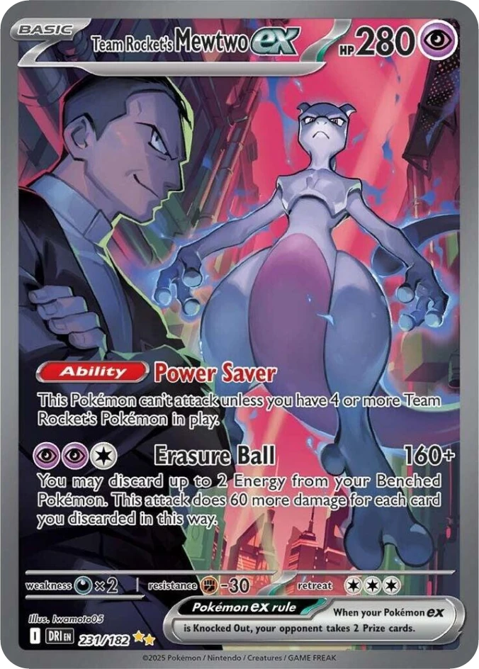 Team Rocket's Mewtwo ex