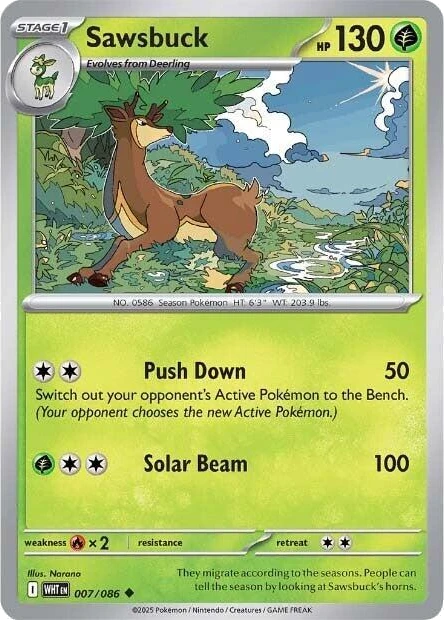 Sawsbuck