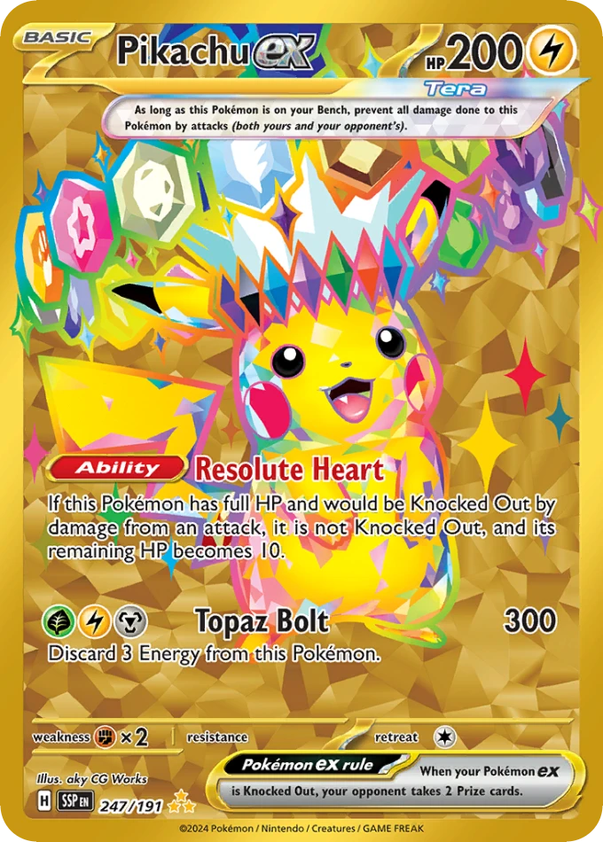 Pikachu ex