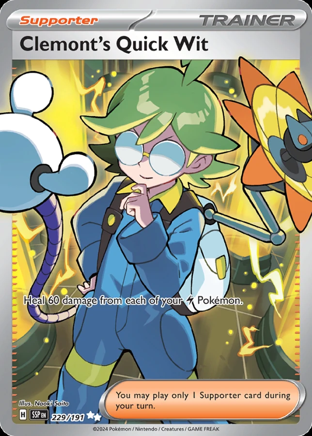 Clemont's Quick Wit