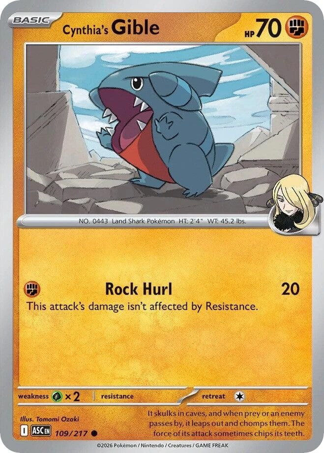 Cynthia's Gible