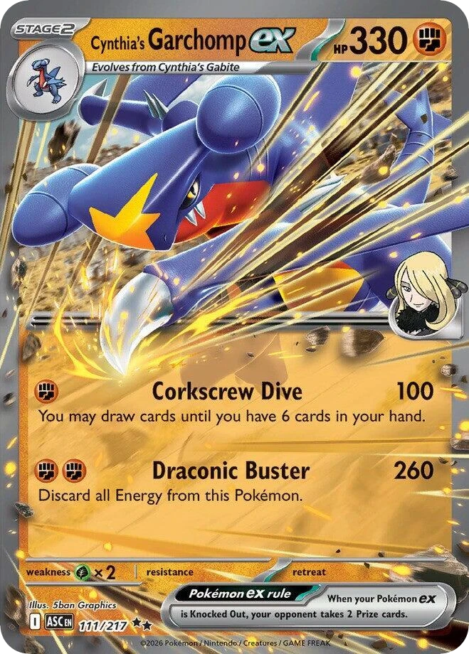 Cynthia's Garchomp ex
