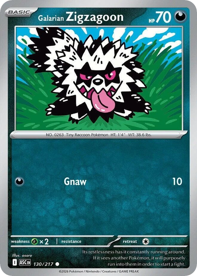 Galarian Zigzagoon