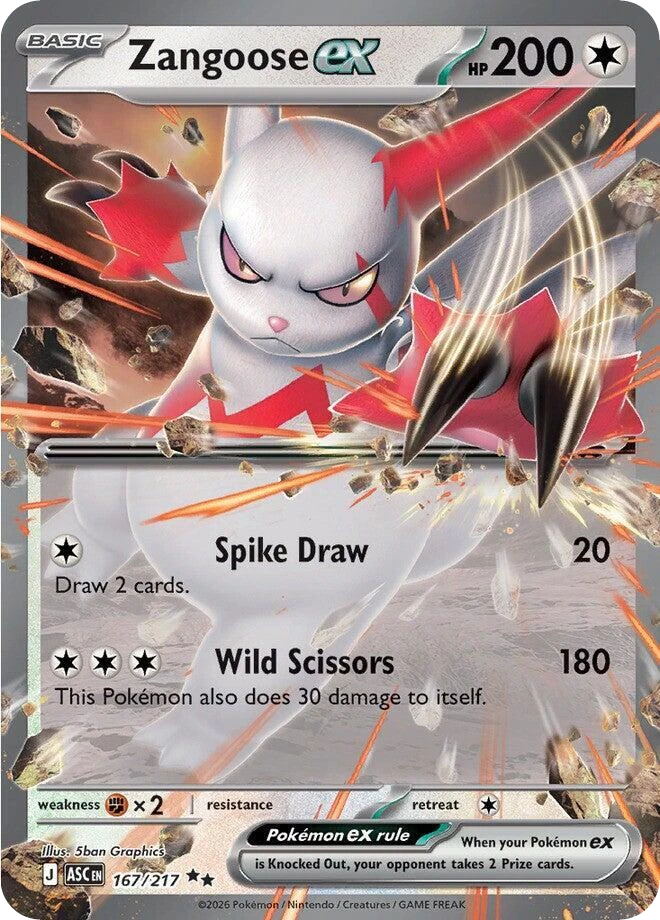Zangoose ex